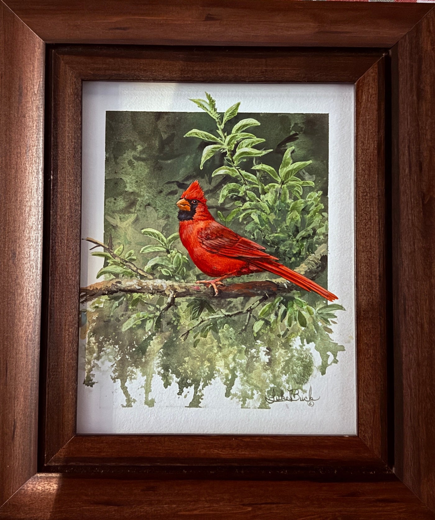 Boss Red Luke Buck original painting