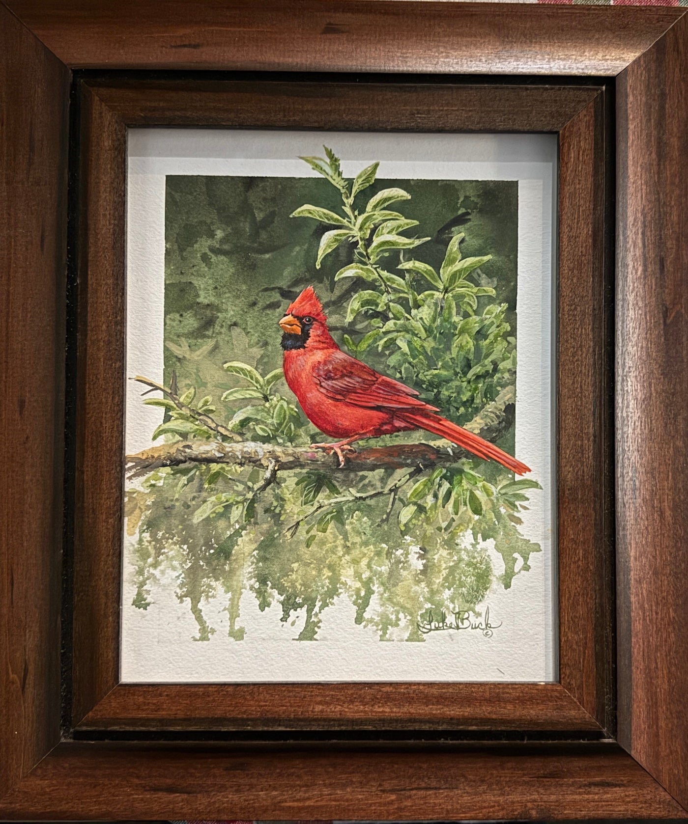 Boss Red Luke Buck original painting