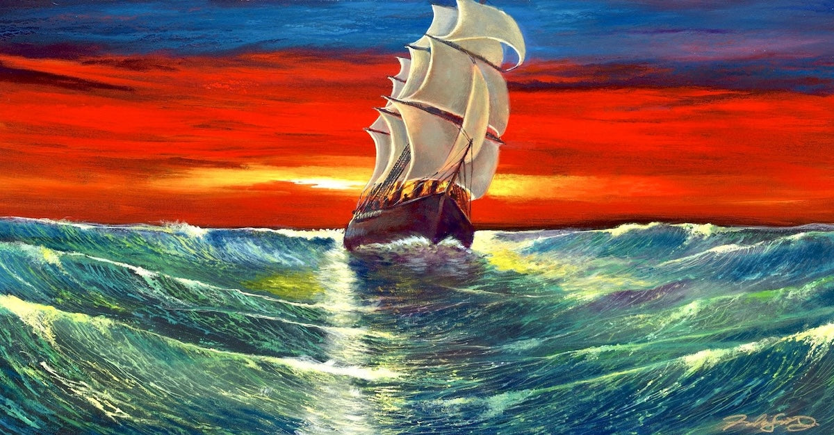 Make Way by Ford Smith - 24x48 original painting