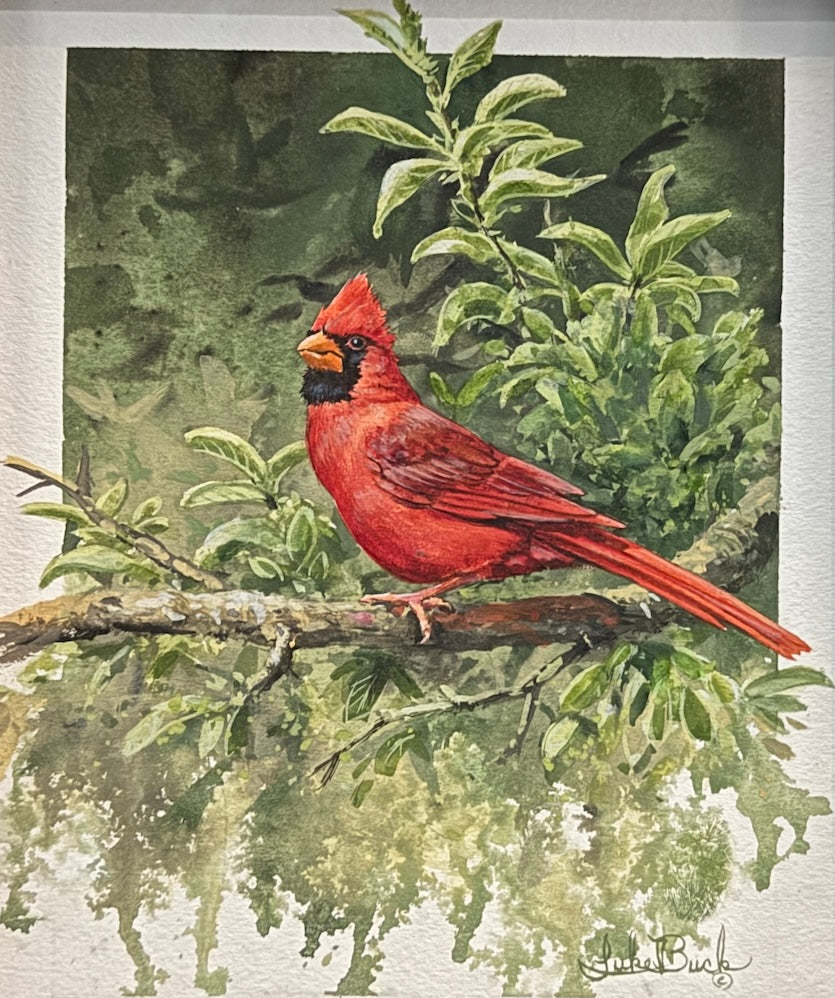 Boss Red Luke Buck original painting