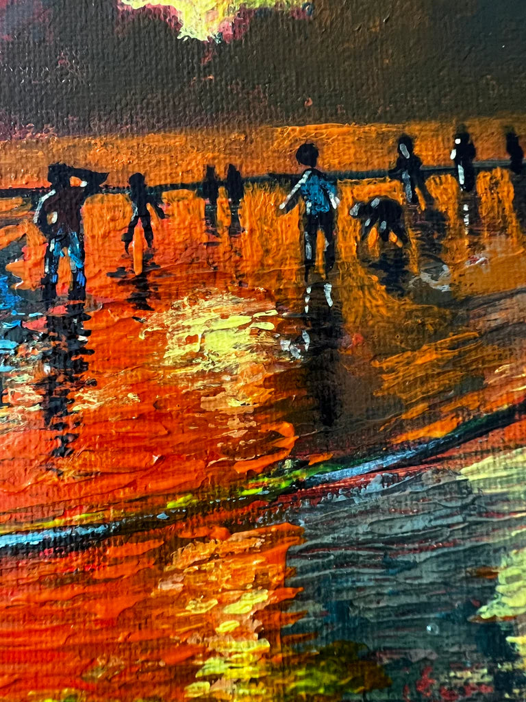 Sharing the Moment - Ford Smith original painting
