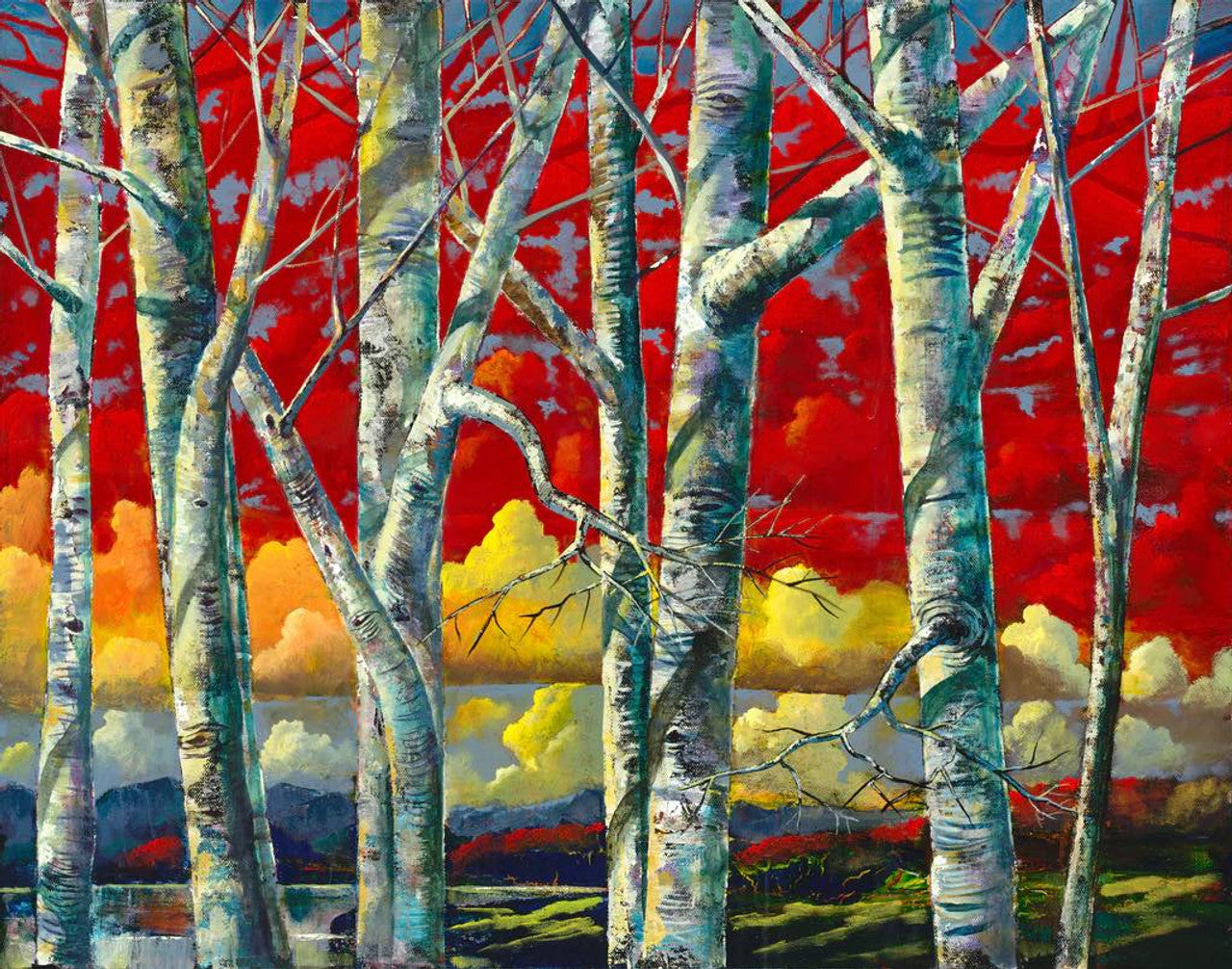 Conversing with Nature Ford Smith 26x34 Canvas Print