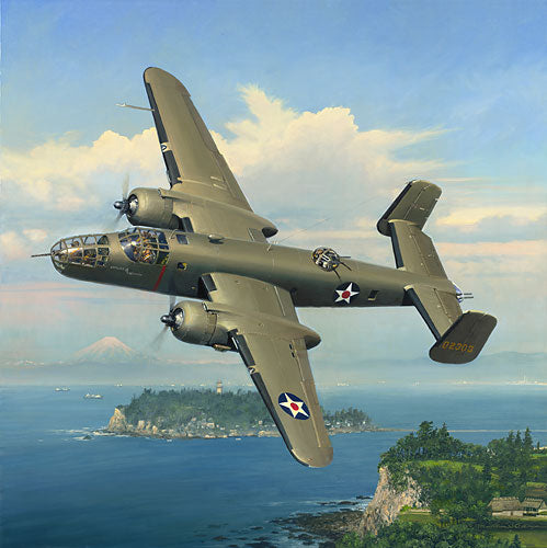 Evasive Action Over Sagami Bay by William S. Phillips canvas
