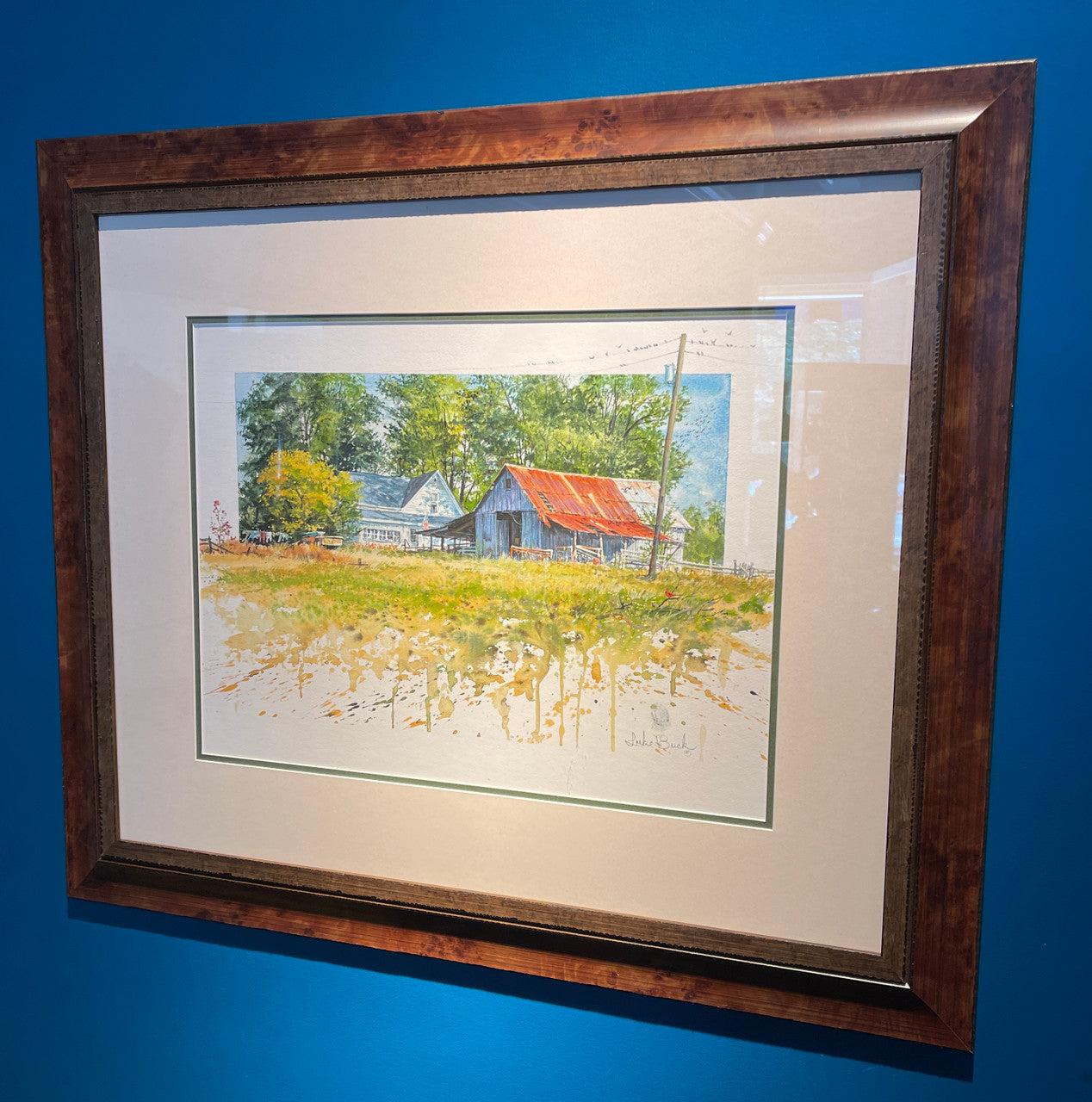 The Farmstead by Luke Buck - original painting