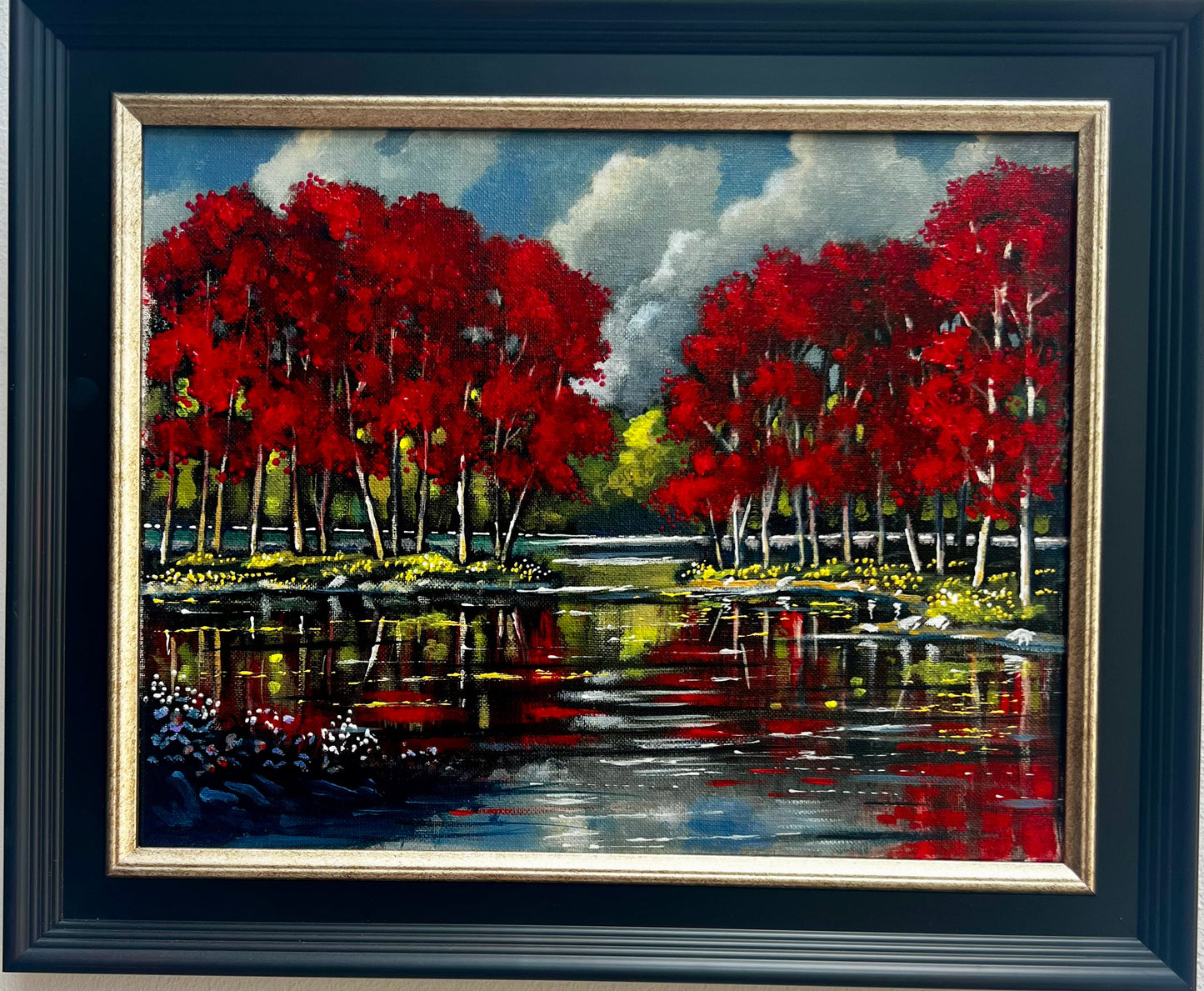Scarlet Reverie Ford Smith original painting