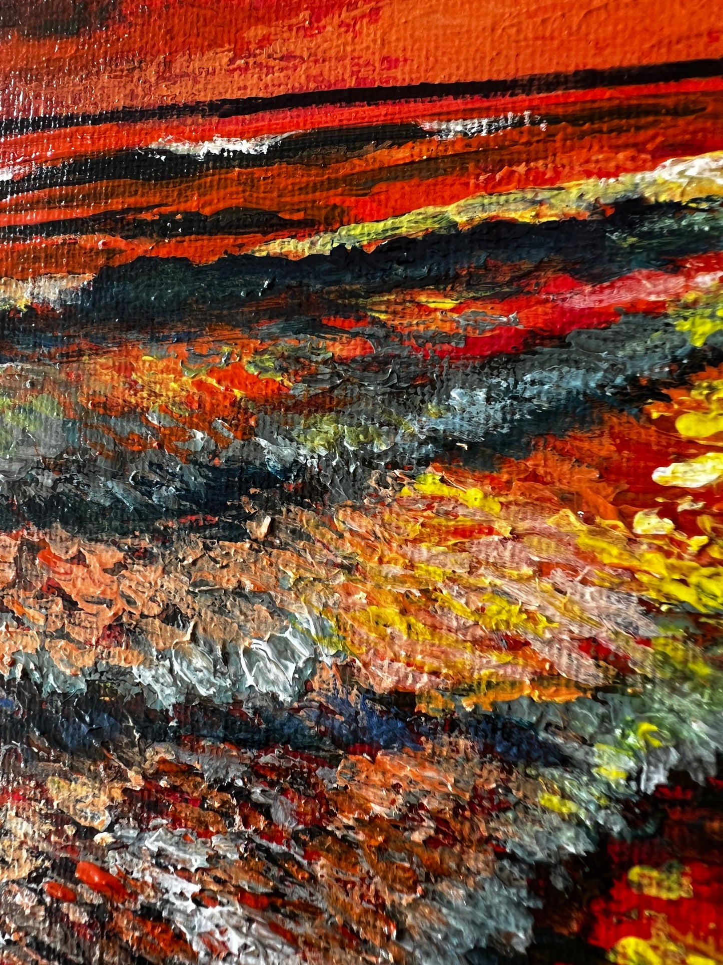 Sharing the Moment - Ford Smith original painting