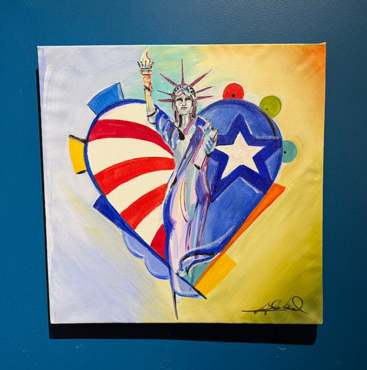 Freedom Heart by Alfred Gockel - original painting