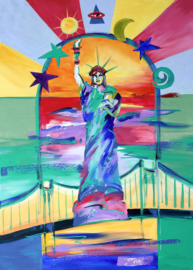 This is America by Alfred Gockel - 32x23 canvas print