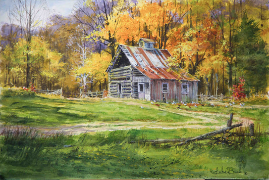 Hand Made Barn by Luke Buck