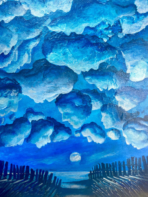 Moonlit Whispers by Ford Smith Original Painting