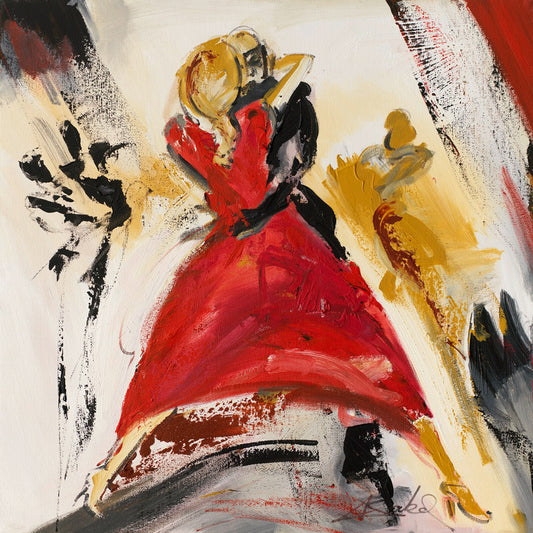 Rhythm of Emotion Alfred Gockel 23x23 canvas print