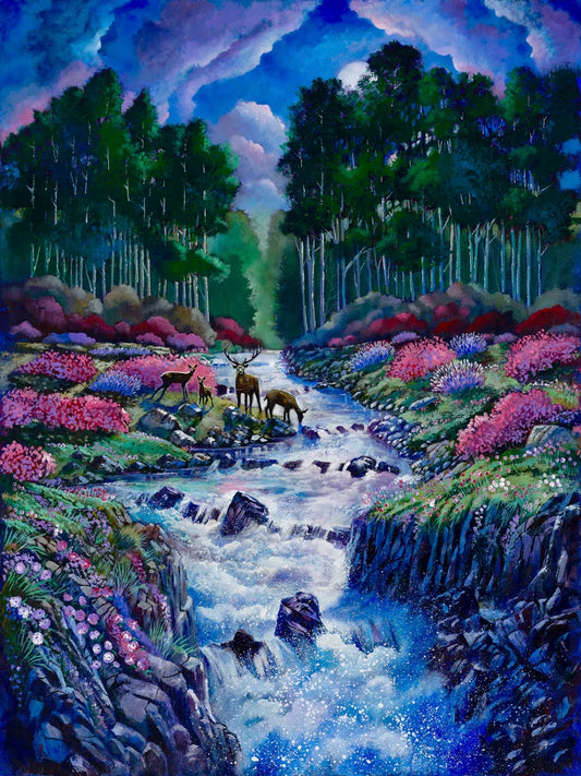 Seen By the Wild by Ford Smith - Embellished Giclee