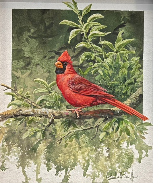 Boss Red Luke Buck original painting