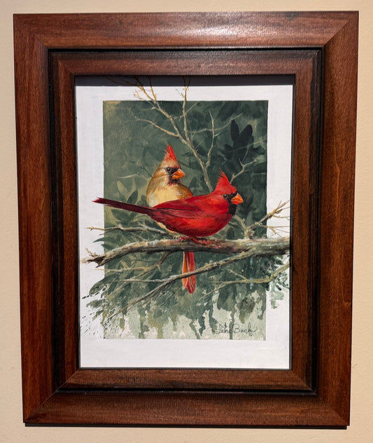 Curiosity - Cardinals by Luke Buck