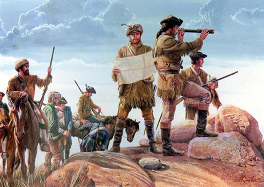 Lewis and Clark by Mort Kunstler