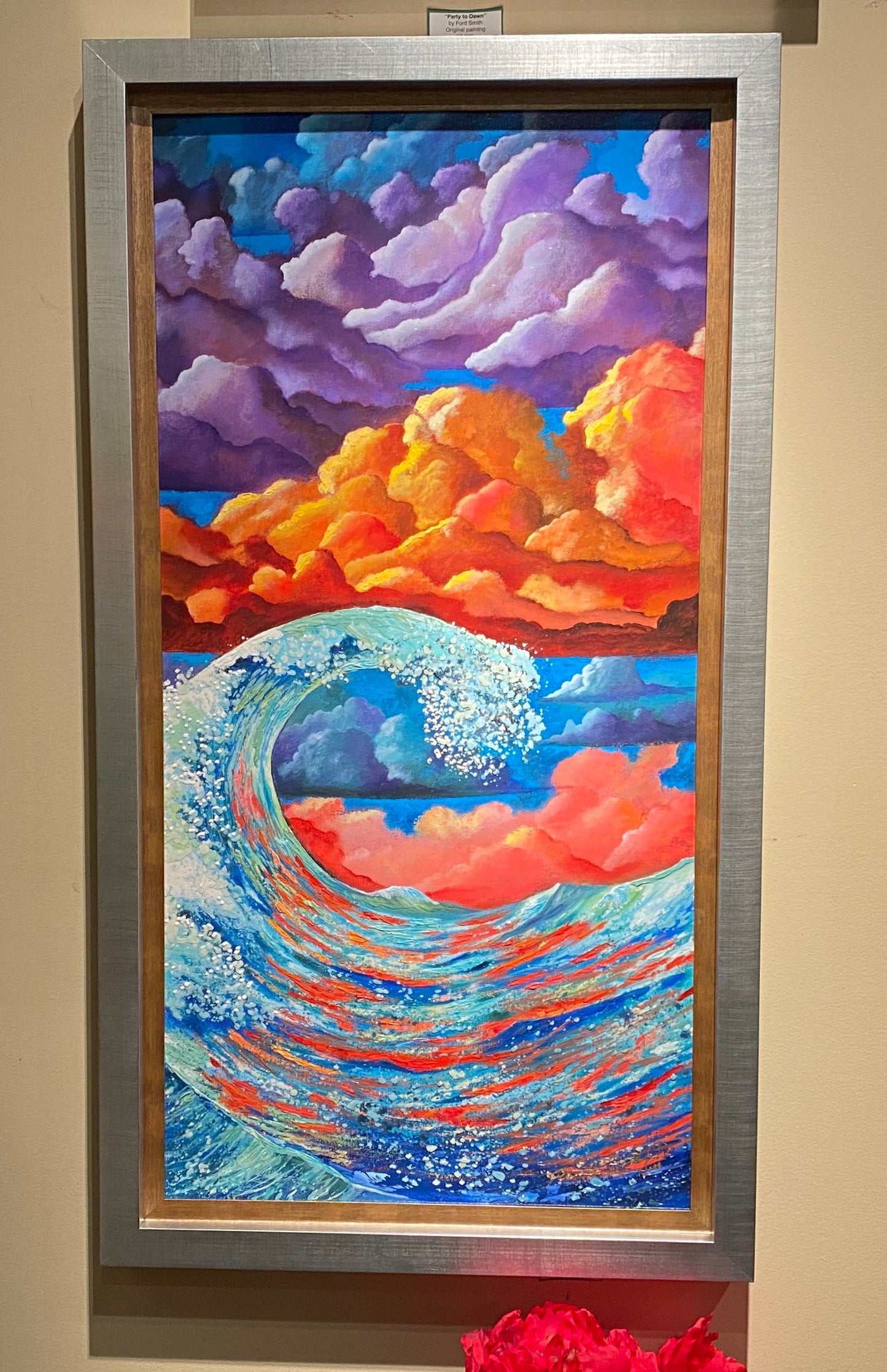 Ocean Jazz by Ford Smith - Embellished Giclee 20x40